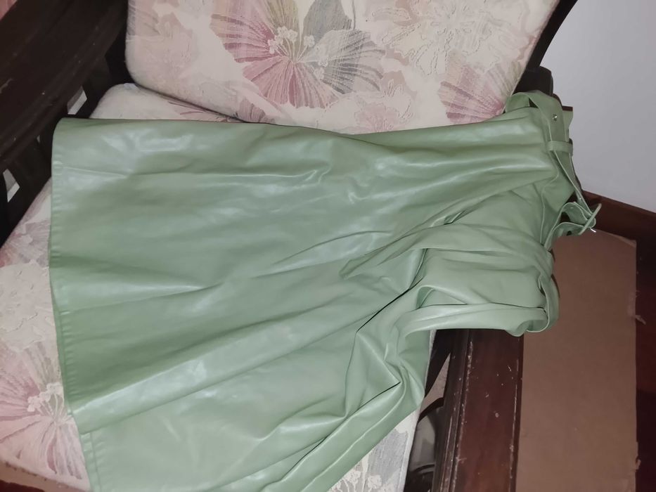 Saia tulipa cor verde