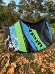Kite latawiec SLINGSHOT RPM 6 zielono-niebieski - stan dobry