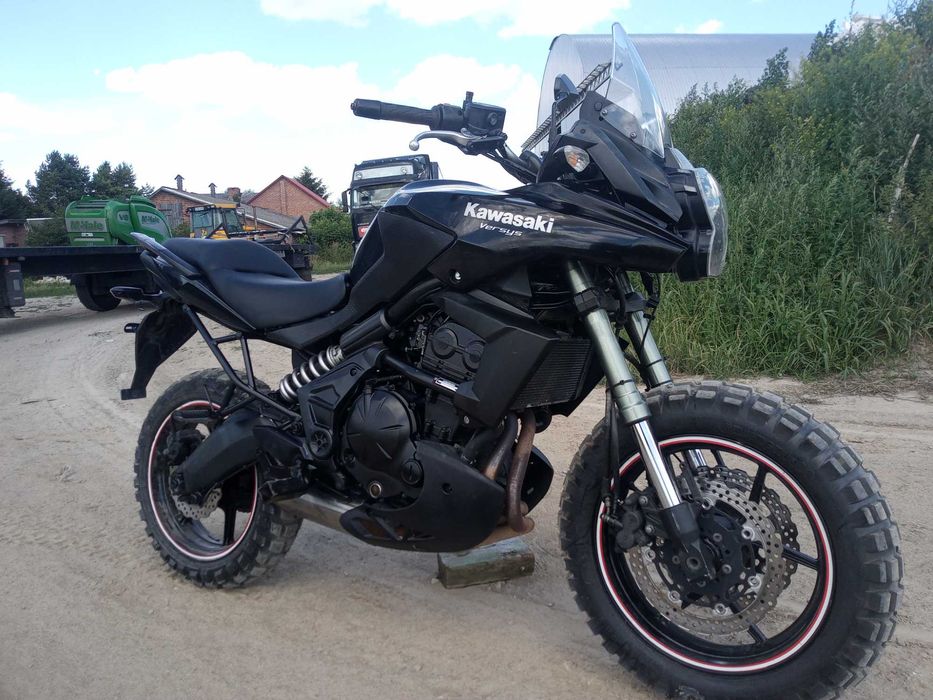 kawasaki versys 650 wtrysk  cross enduro transport gratis