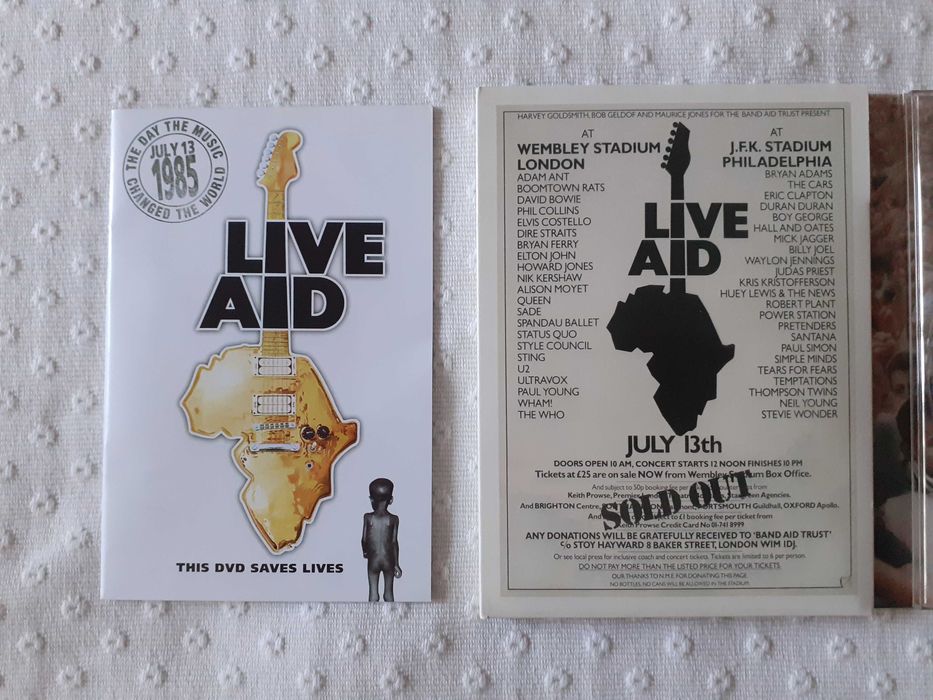 Live Aid - 4 DVDs - Warner Music Vision