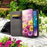 Etui zamykane Apple iPhone 16 Pro Max Kwiaty Kwiatowe ! Portfel Wiosna