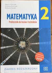 Matematyka podręcznik Klasa 2 rozszerzony PAZDRO B