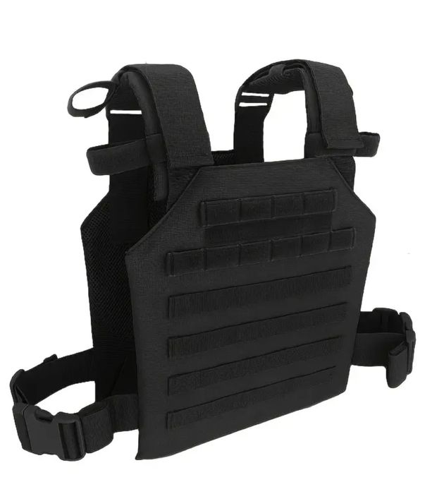 Універсальна Плитоноска (Чорна) з системою Molle