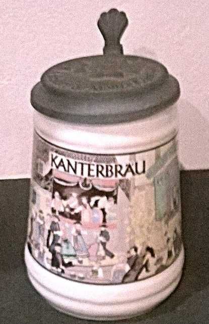 Caneca de cerveja alemã Kanterbrau