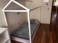 Cama Montessori c/ estrado e colchão