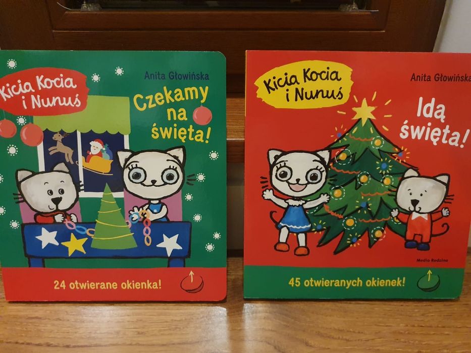 Kicia Kocia zestaw świateczny Nowe Czekamy na świeta, Idą święta