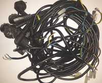 10szt przewód kabel zasilający wtyczka 3x0,75mm 10-16A dł.1,3m Wrocław
