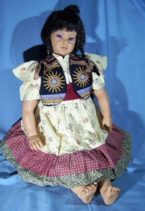 Шикарный подарок высока кукла лялька Rotraut Schrott 75 см низкая цена