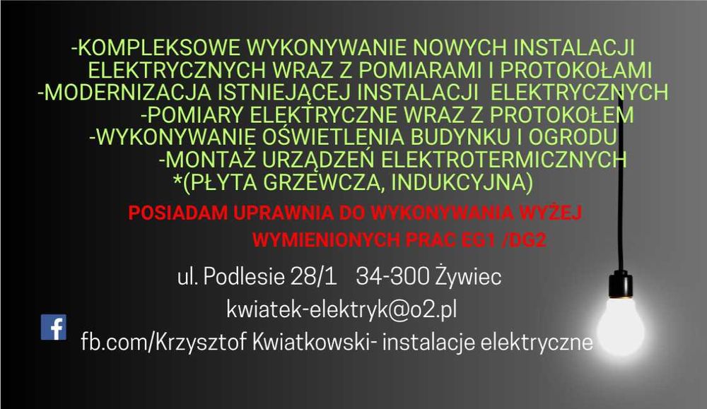 elektryk-instalacje elektryczne
