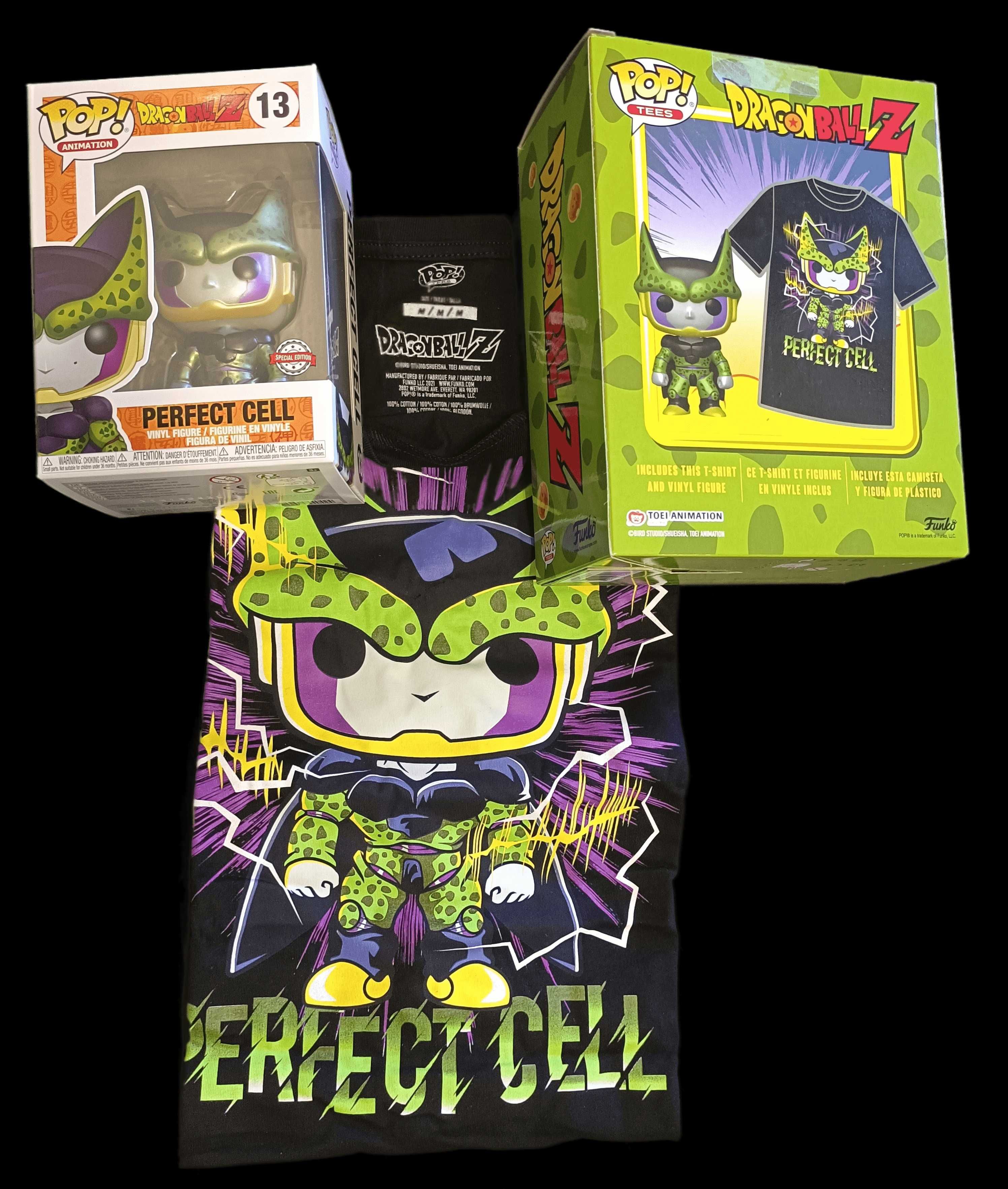 Funko POP TEE DragonBall Z Perfect Cell 13 SE + T-shirt M