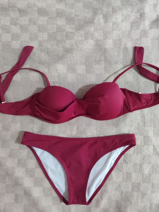 Купальник бордовый