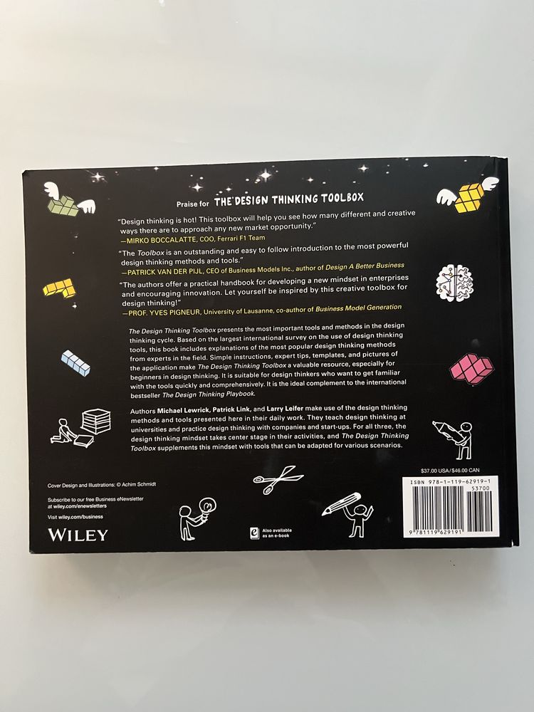 Książka Design Thinking Toolbox eng