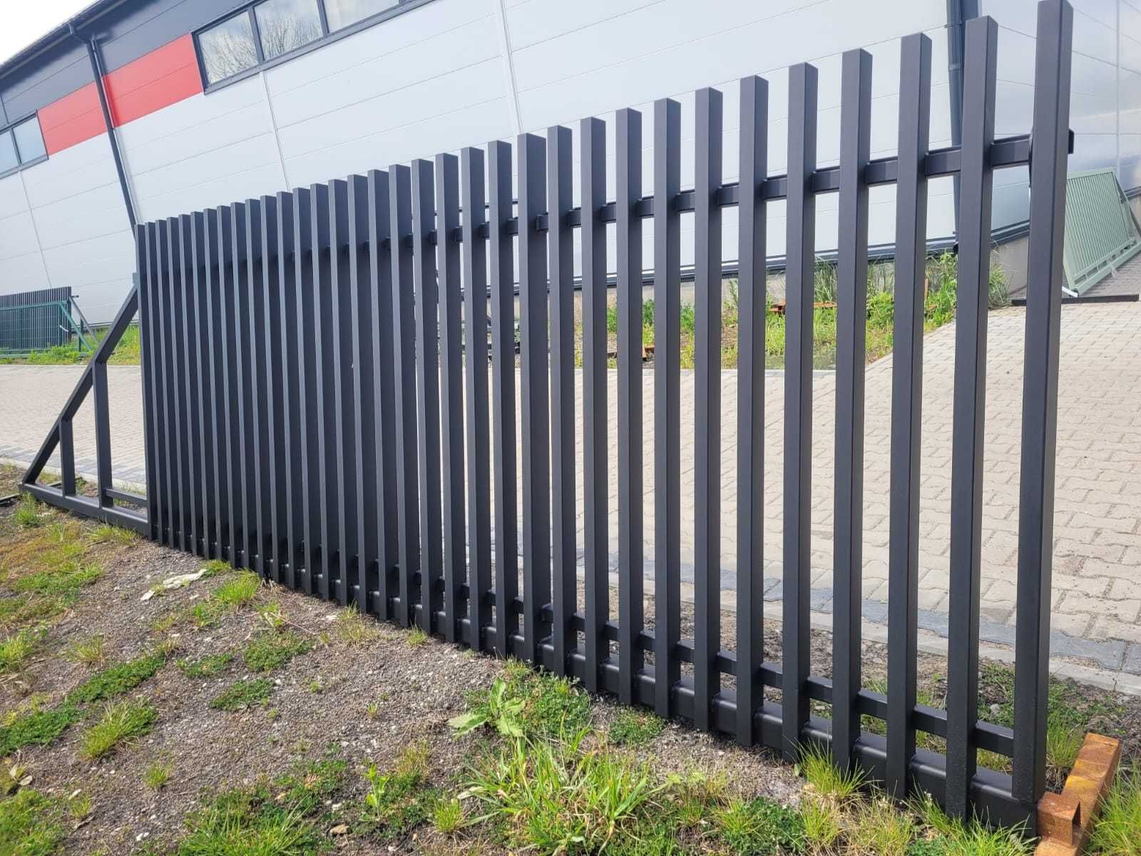 Brama przesuwna grzebieniowa 4x1,42m profil 60x40 ocynk PRODUCENT