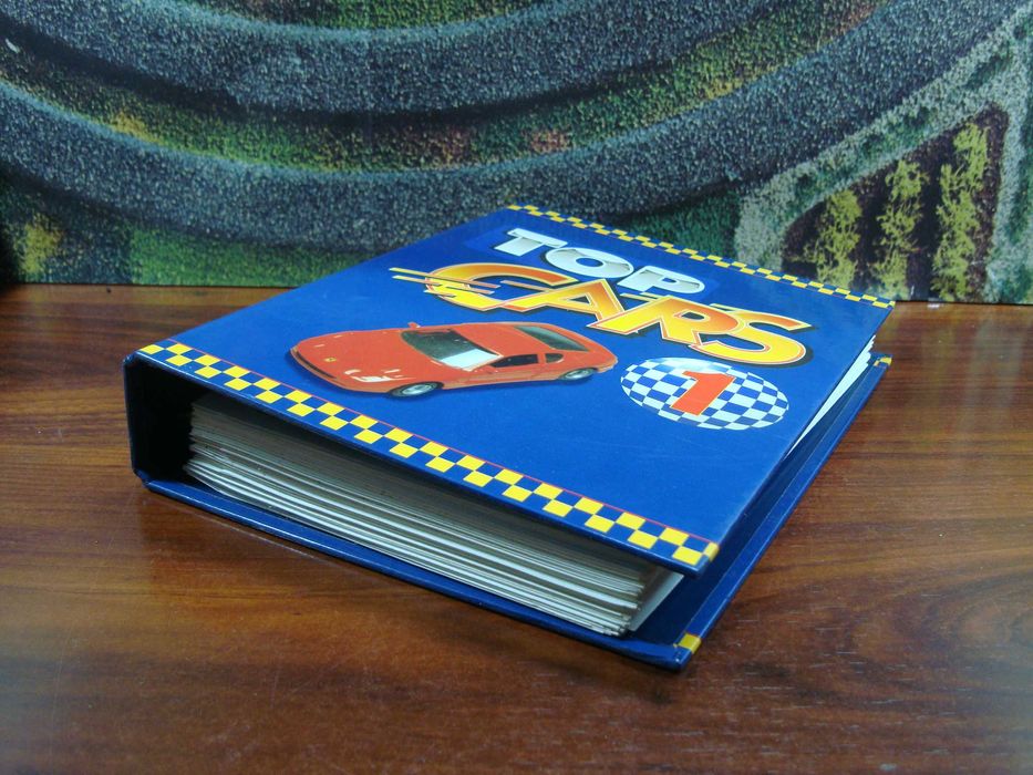 EdiClub - Coleção "Top Cars" Volume 1 / 90 Fichas / Usado