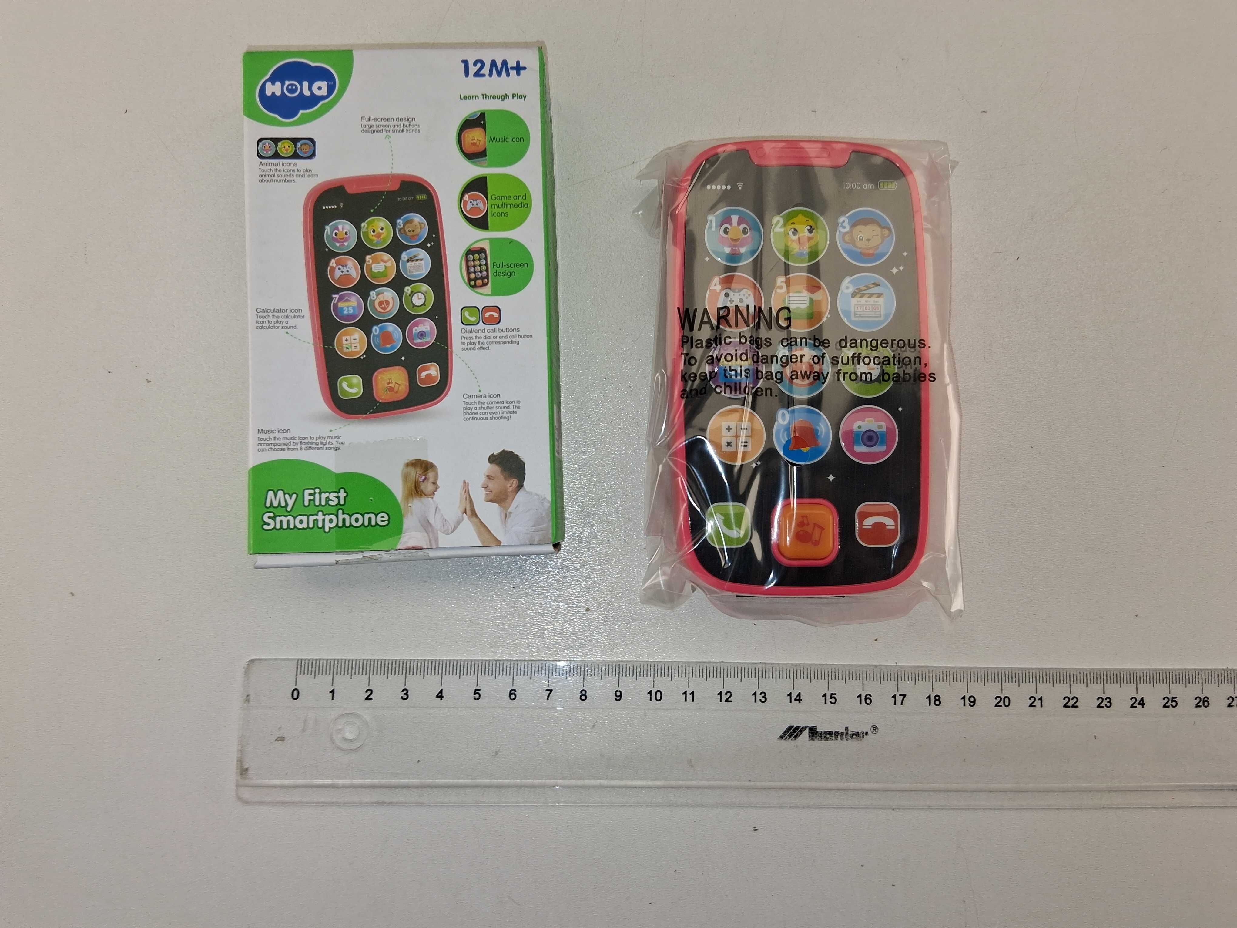 I043 Interaktywny Smartfon Dla Dzieci Gry Edukacyjne Telefon Hola