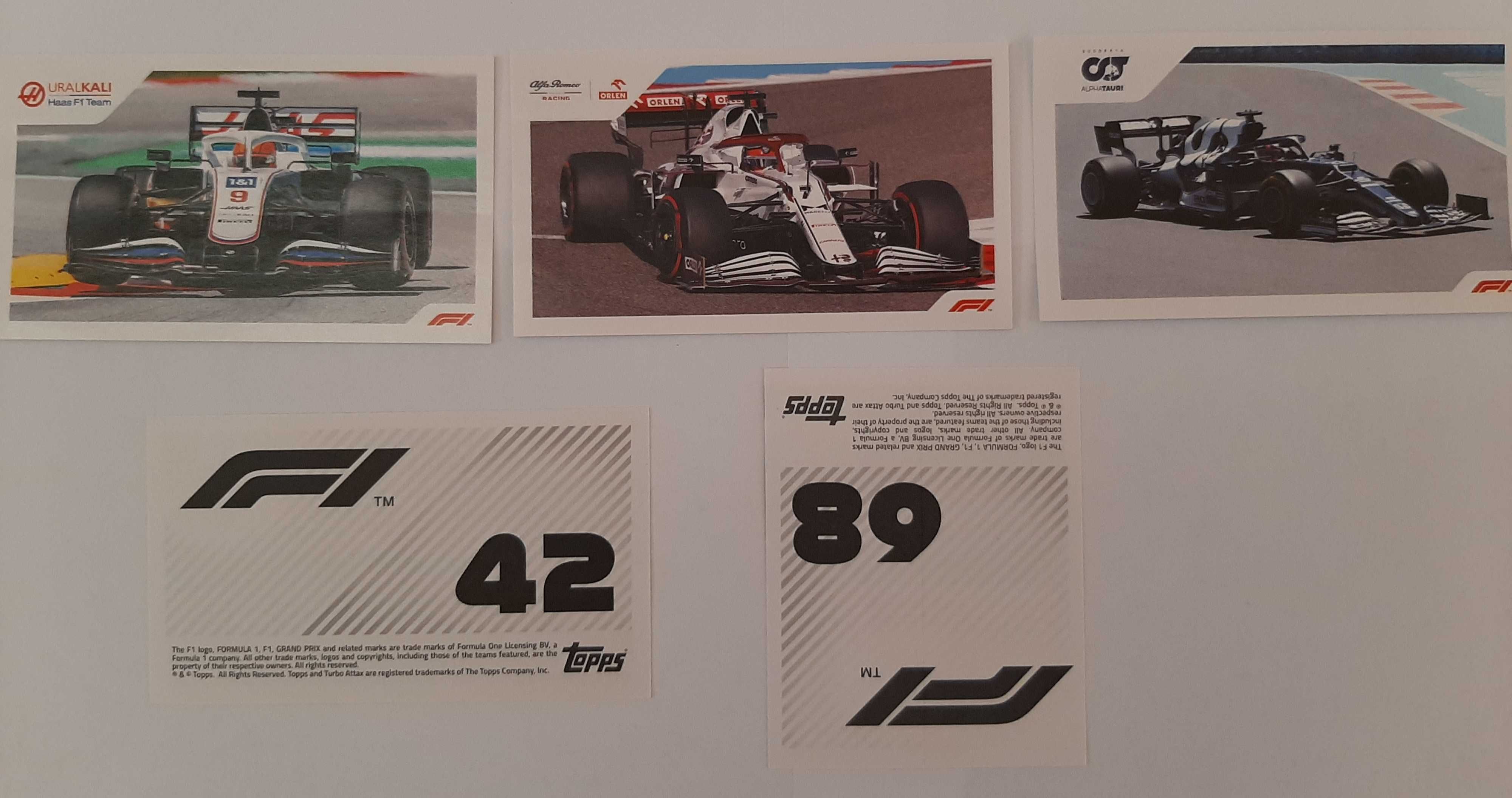 Cromos Fórmula 1 Topps Official F1 2021 Season