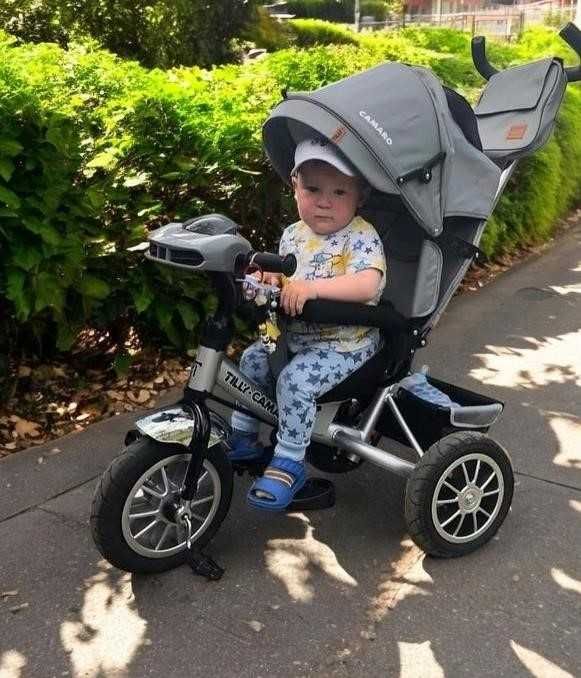 В наличии Трехколесный детский велосипед коляска дитячий