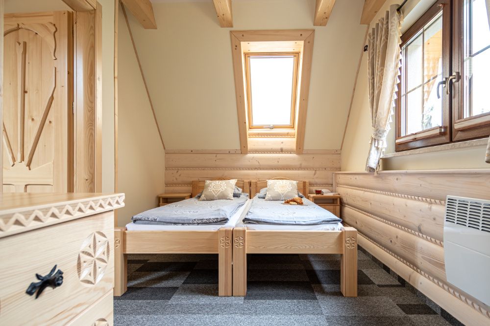 WOLNY Domek JACUZZI i Sauna w CENIE domki Zakopane widok na góry