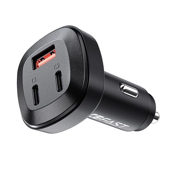 Acefast ładowarka samochodowa 66w 2x Usb Typ C / Usb, Pps, Power Deliv