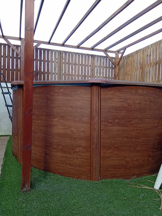 Piscina gree redonda 1,20m altura 3 diametro