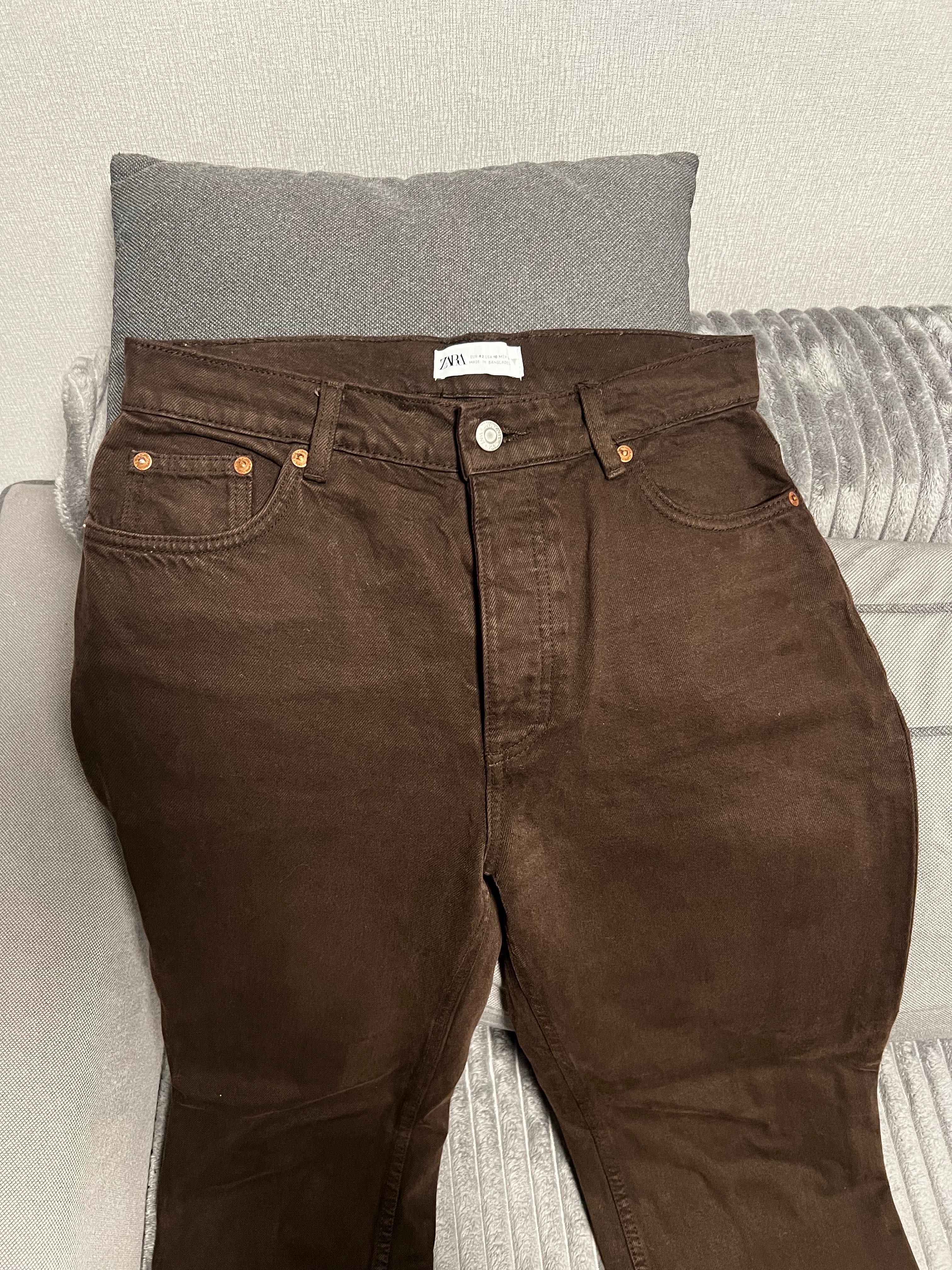 Шоколадні джинси від Zara