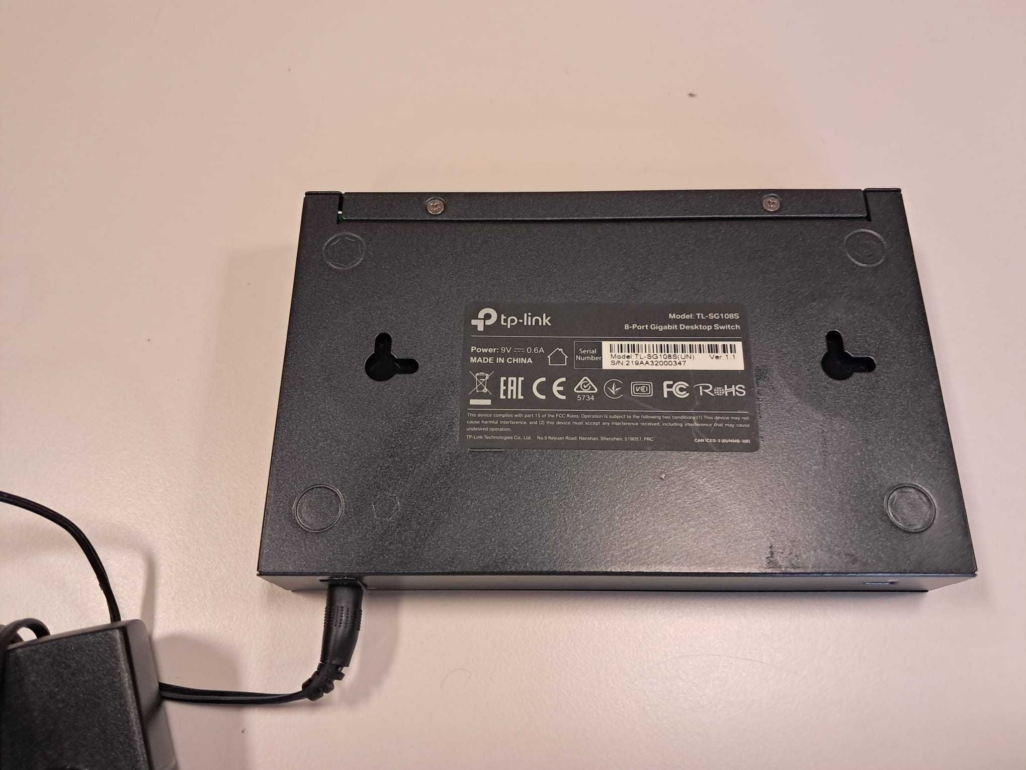 Switch 8 Portas TP-Link TL-SG108S