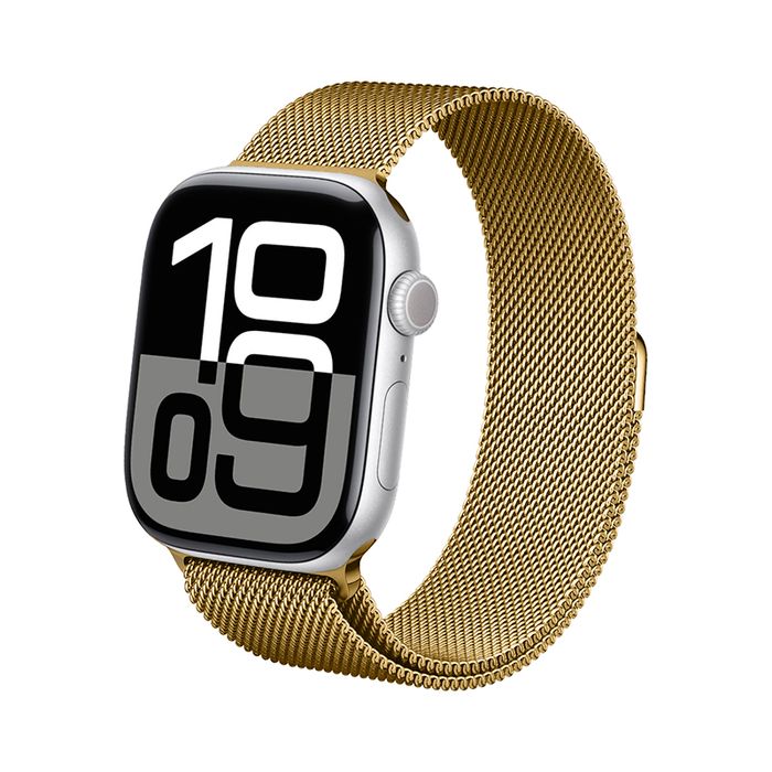Pasek do Apple Watch 44/45/46/49 mm Stal Nierdzewna Crong Milano Steel