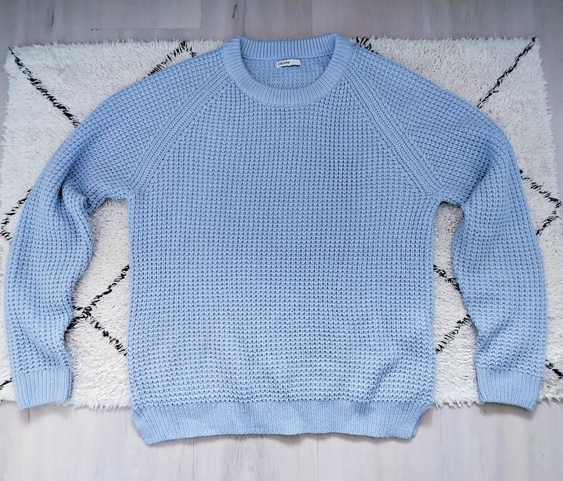 Sweter  niebieski Cropp L