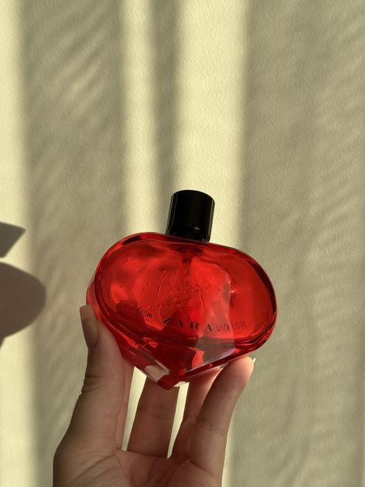 Flakon po perfumach From ZARA With Love flakonik serce