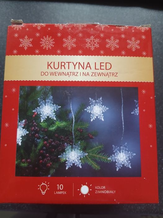 Kurtyna świetlna 135 cm nowa