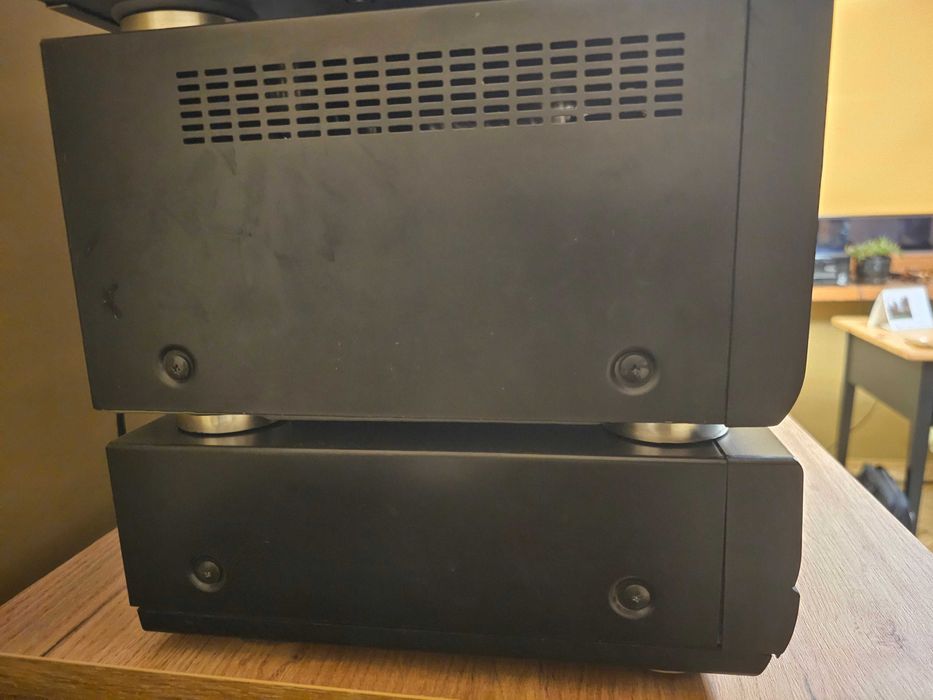 Amplituner Technics SA-AX710 - wysoki model, bardzo ładny.