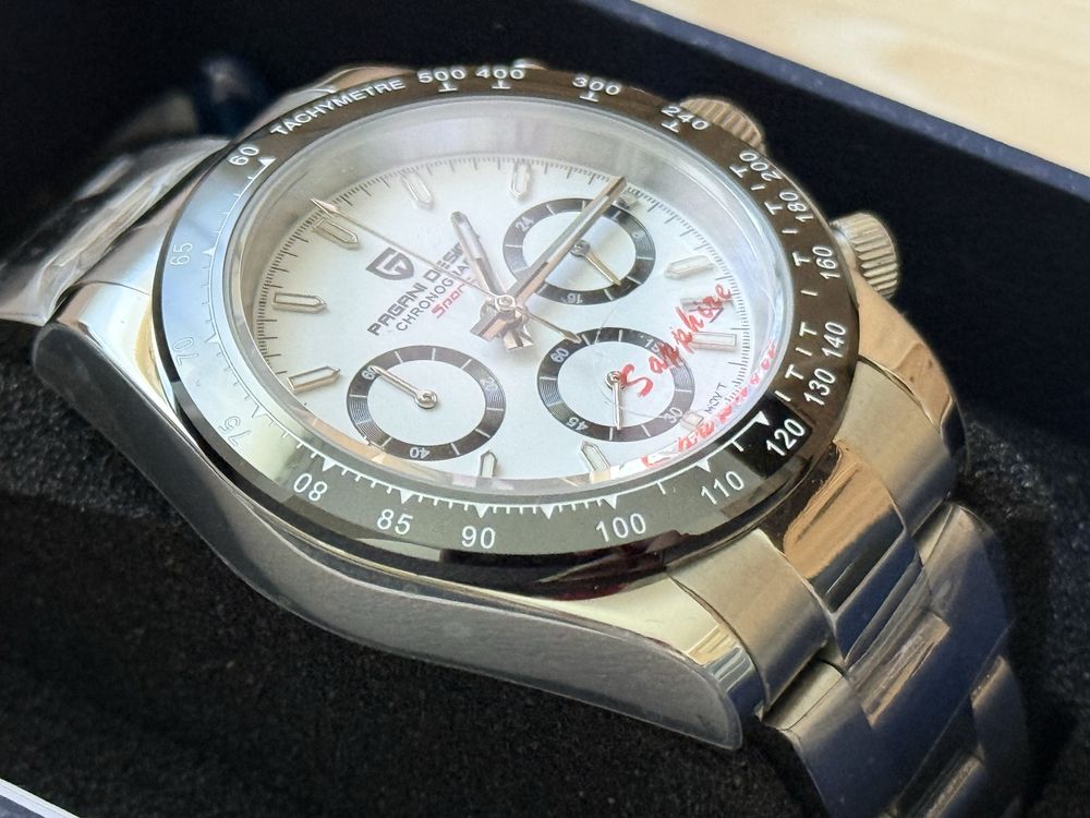 Zegarek Pagani Design PD-1644 chronograf szafir kwarc mechanizm seiko