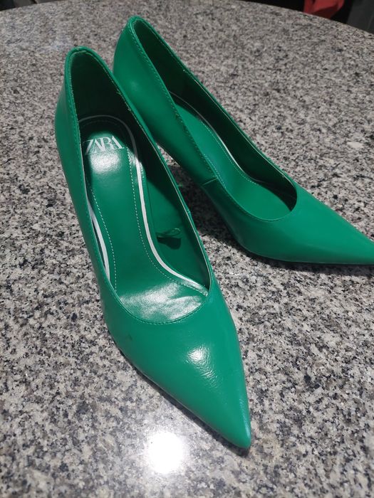 Zara - Salto alto verde
