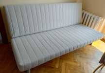 Sofa Ikea Beddinge 3 osobowa 140x200 do siedzenia spania łóżko pojemni