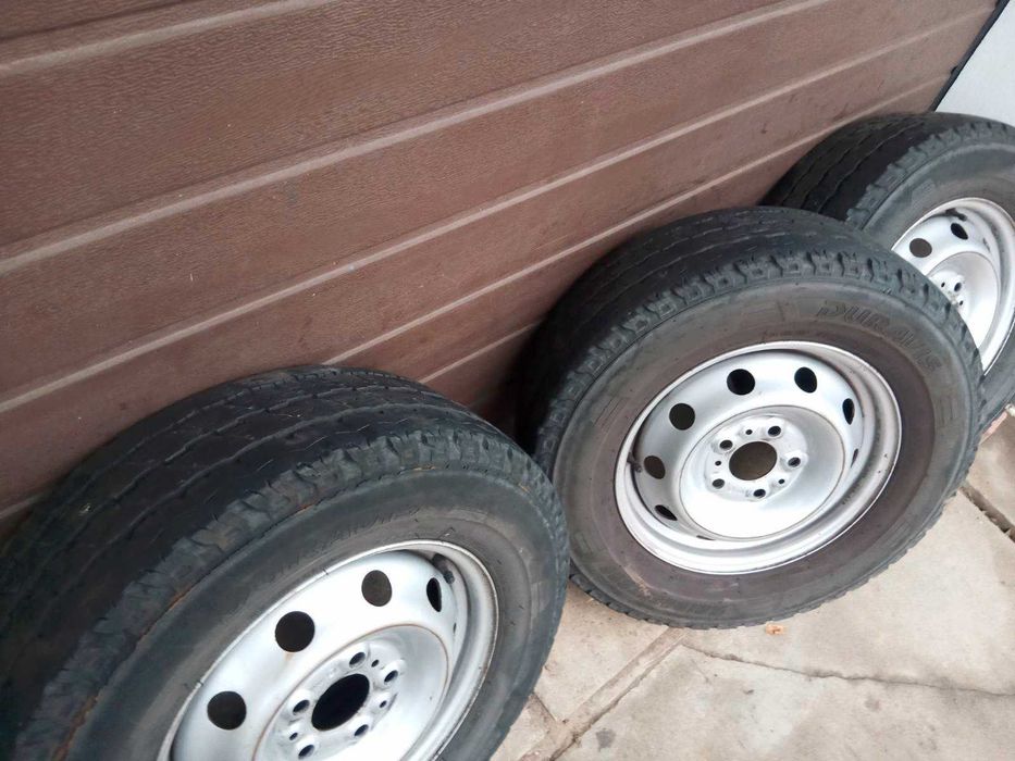 Felgi Fiat Ducato Peugeot Boxer Jumper 15" 5x118 215/70R15C + dekielki