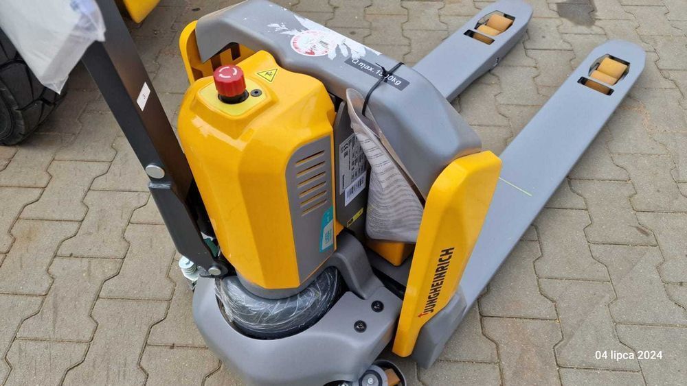 Jungheinrich Nowy Elektryczny Wózek Paletowy 115cm Paleciak 1500kg 80c