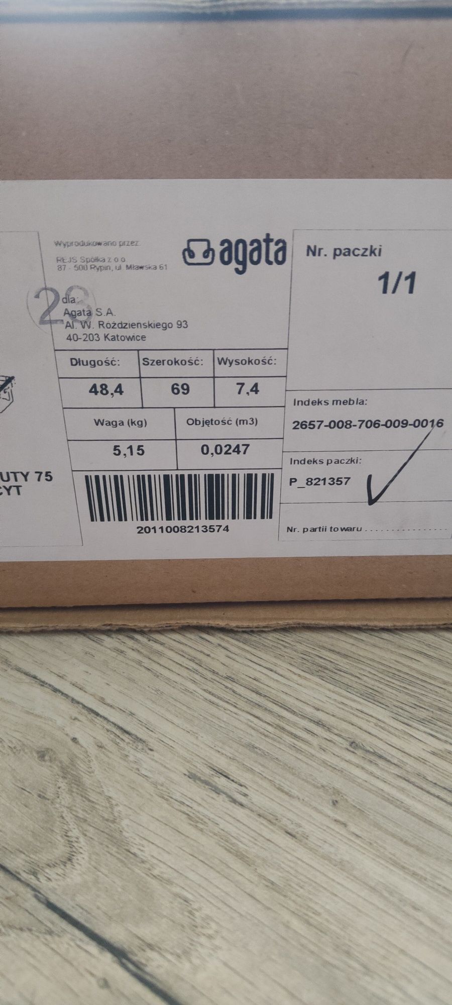 Wysuwana półka na buty