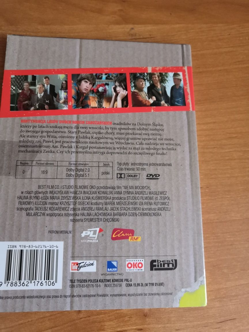 Nie ma mocnych - ksiazeczka z filmem dvd - Kultowe komedie PRL-u