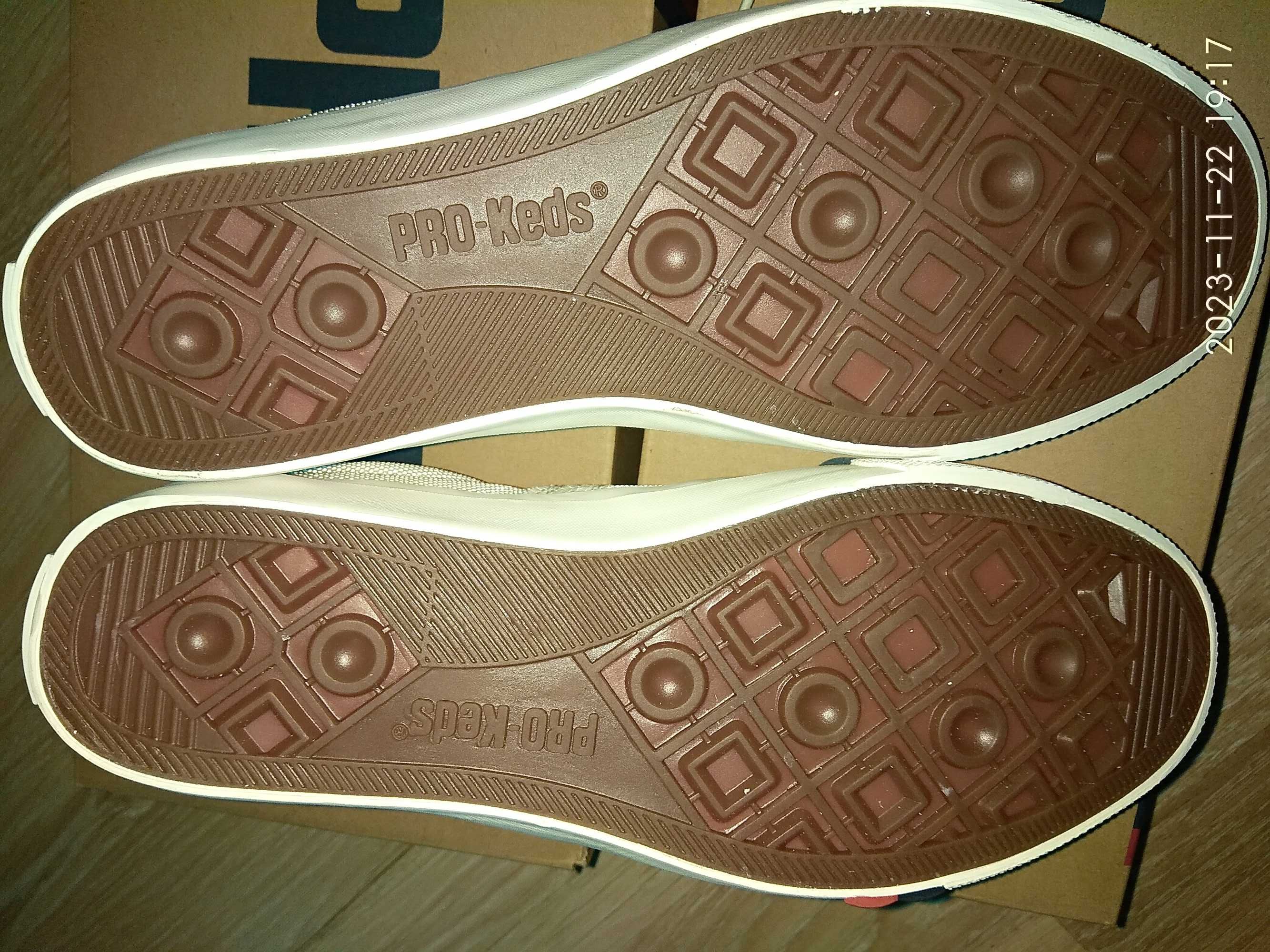 Кеди кожанно-текстильние Pro-Keds р.41-41.5,