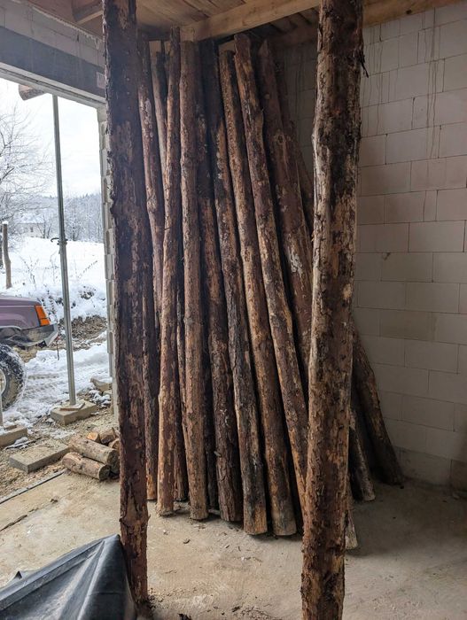 Stemple budowlane drewniane 3m