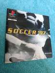 Ps1 Soccer '97 psx psone Książeczka Manual Angielska