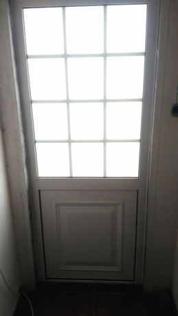 Não é uma porta! Painel fixo alumínio Lacado Branco