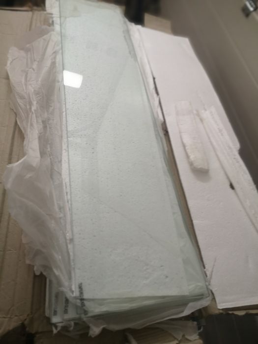 Półki szklane nowe