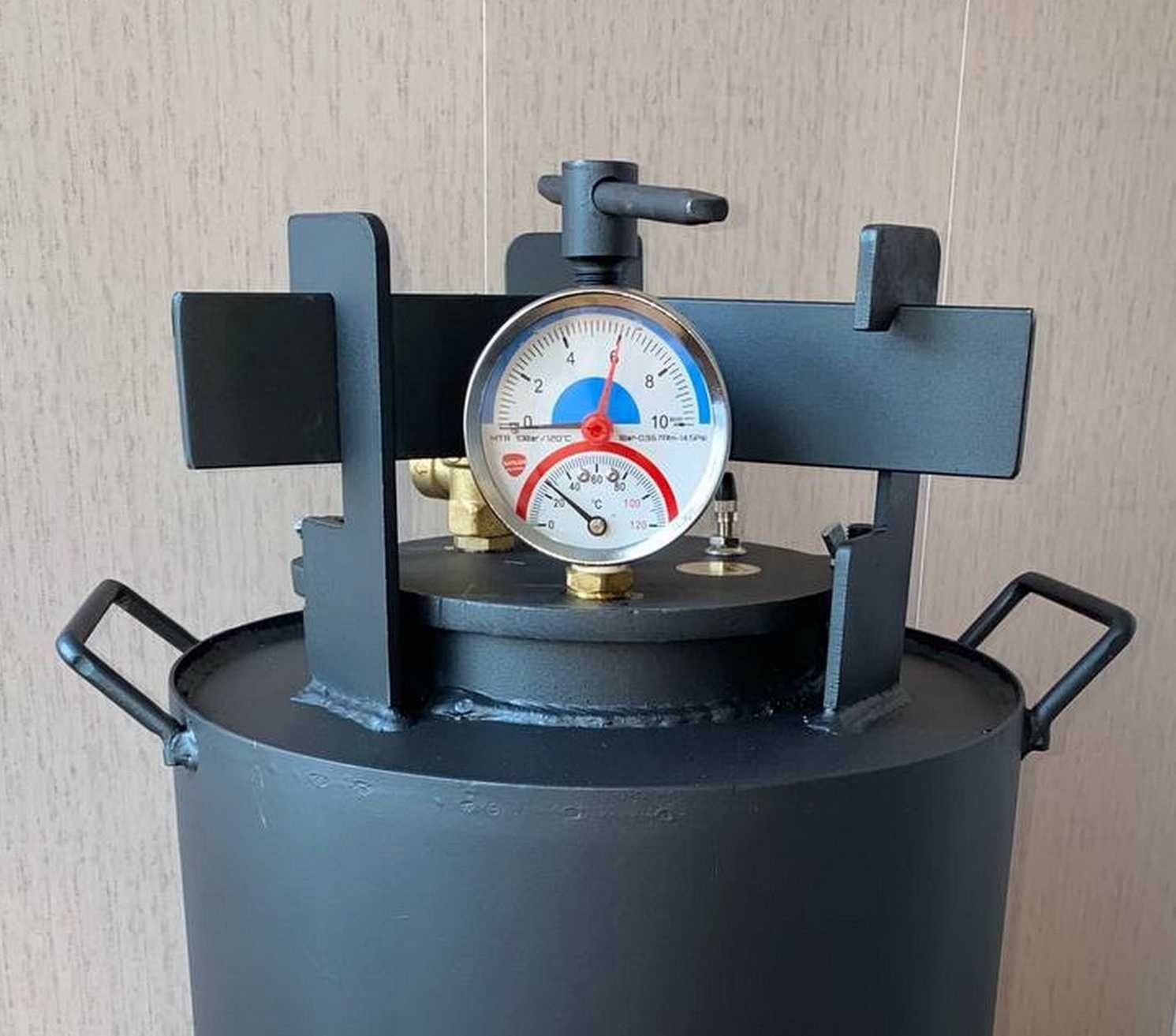 Топ продаж! Автоклав газовий 33 банки на дровах ціна виробника