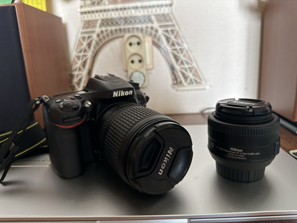 Nikon d7100 фотокамера + 2 обʼєктиви