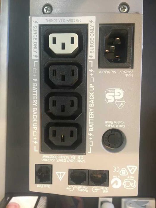 APC Back-UPS CS 500. ДБЖ, ИБП, бесперебойник, безперебійник 12в - 230в