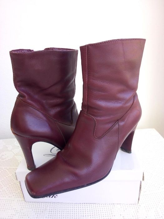 Botas bordeaux da Zara - Tamanho 39