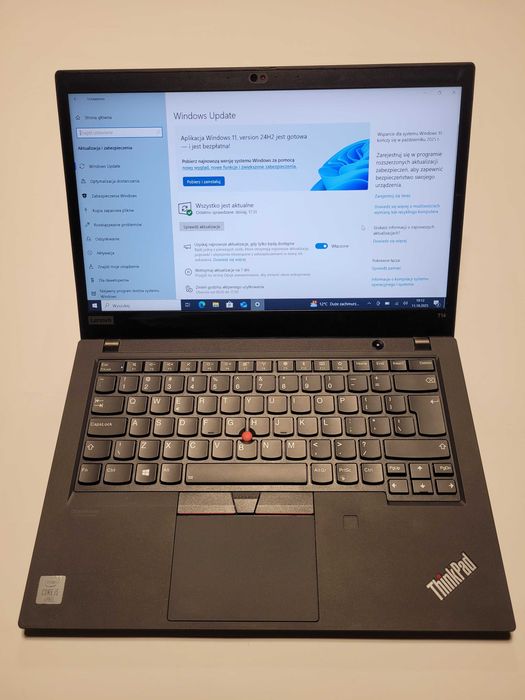 Laptop Lenovo Thinkpad T14 i5/ 32GB / 512GB_NEW /14FHD_DOTYK_ Gwar./FV