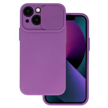 Camshield Soft do Iphone 14 Plus Fioletowy