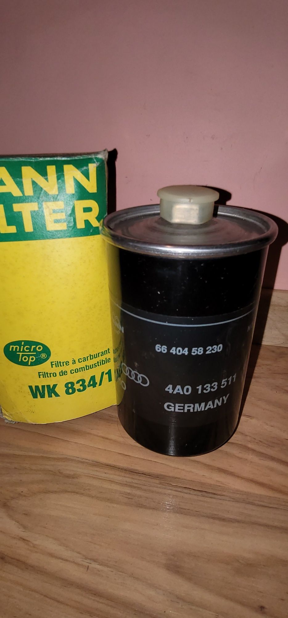 Фильтр топливный Mann-Filter WK 834/1